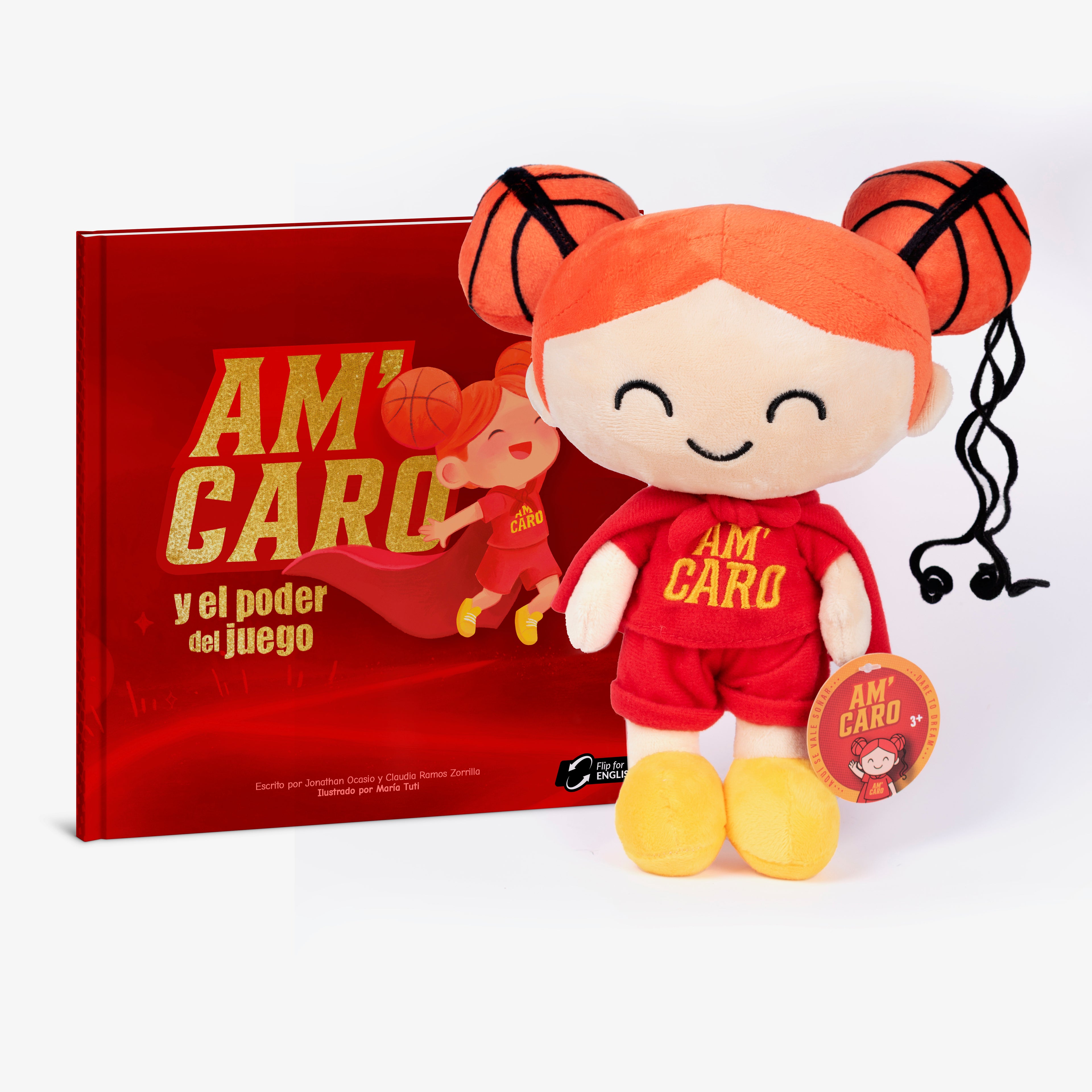 Set de Peluche y Libro AM CARO
